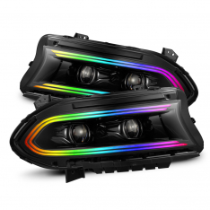 Lighting Trendz 2015-2024 Dodge Charger Pre-Built w/ AlphaRex Luxx-Series Headlights
